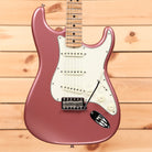 Fender Custom Shop Limited 1965 Stratocaster electric guitar Burgundy Mist Metallic with three single-coil pickups