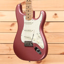 Fender Custom Shop Limited 1965 Stratocaster NOS electric guitar Burgundy Mist Metallic with maple neck
