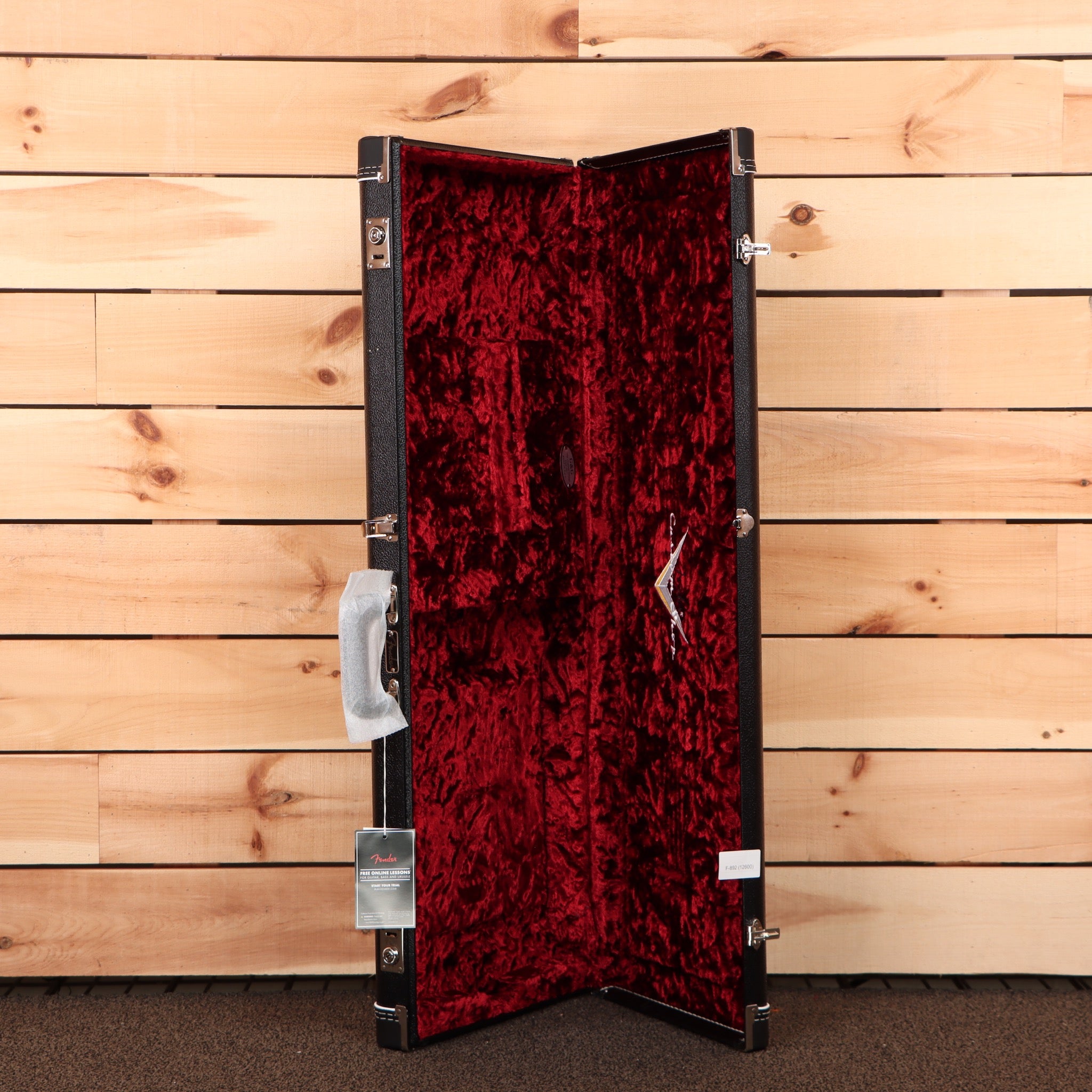 Fender Custom Shop Limited 1965 Stratocaster NOS electric guitar Burgundy Mist Metallic with red velvet case lining