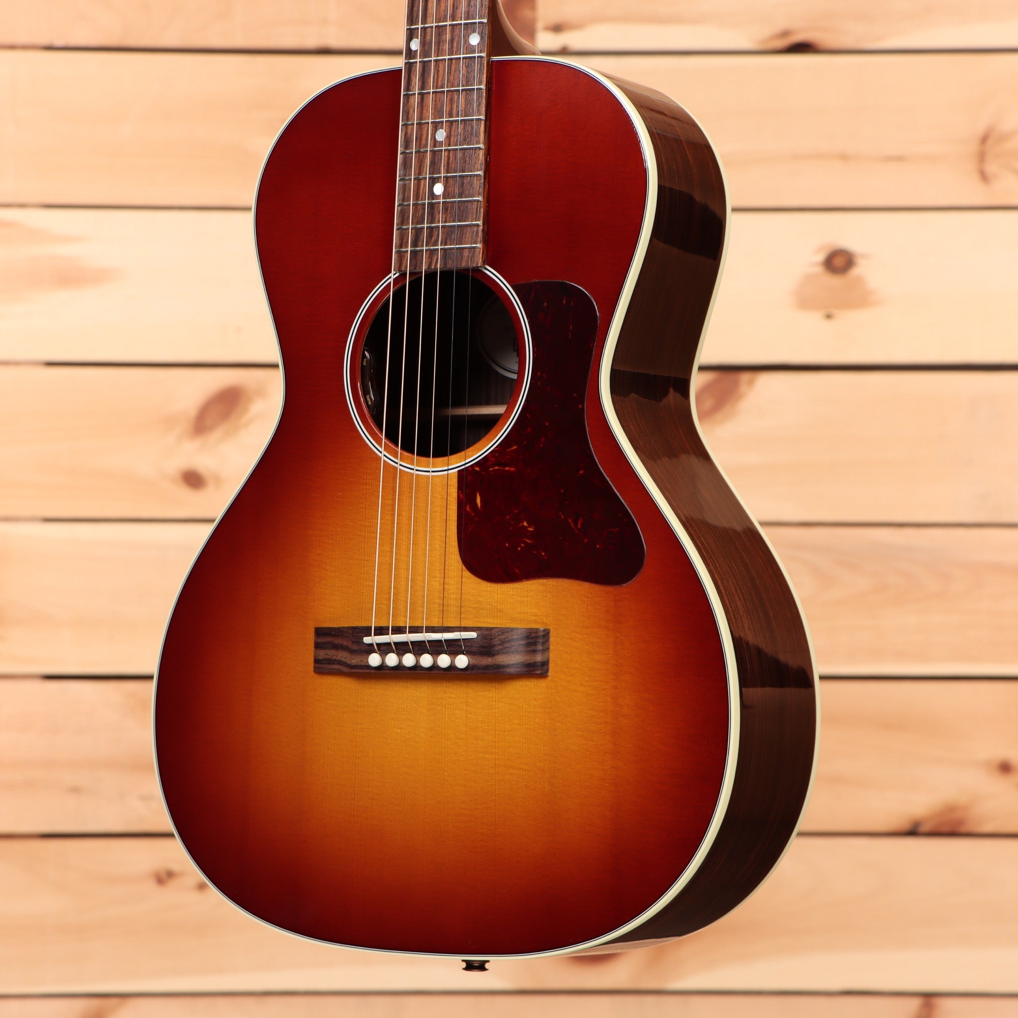 Gibson L00 12-fret rosewood burst acoustic guitar with rosewood fretboard