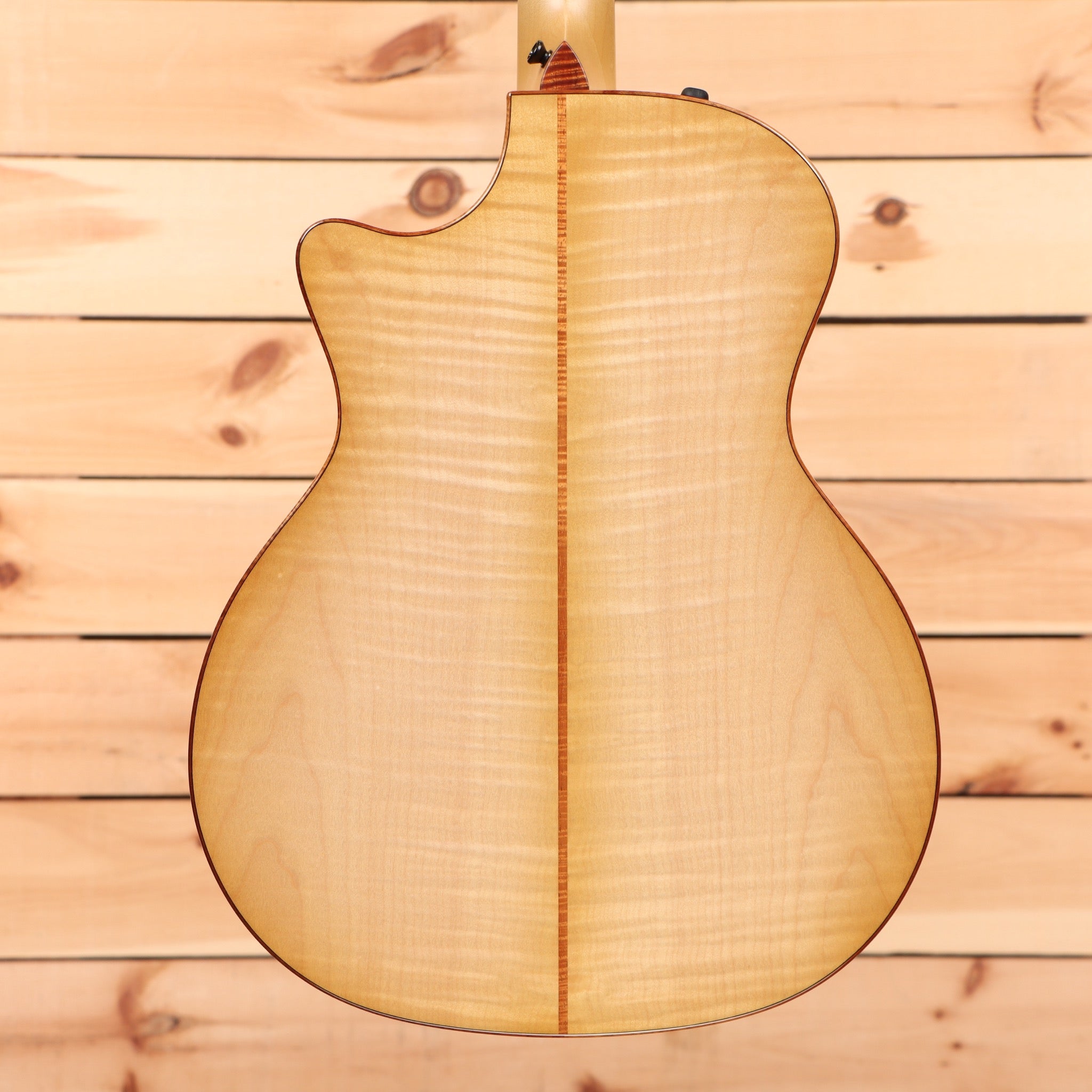 Taylor Custom Grand Auditorium acoustic guitar Antique Blond with figured maple back and sides