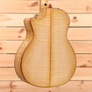 Taylor Custom Grand Auditorium acoustic guitar Antique Blonde with figured maple back and sides