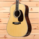 Martin D-41 dreadnought acoustic guitar natural finish with abalone binding