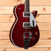 Gretsch G6129T Players Edition Jet FT with Bigsby - Red Sparkle