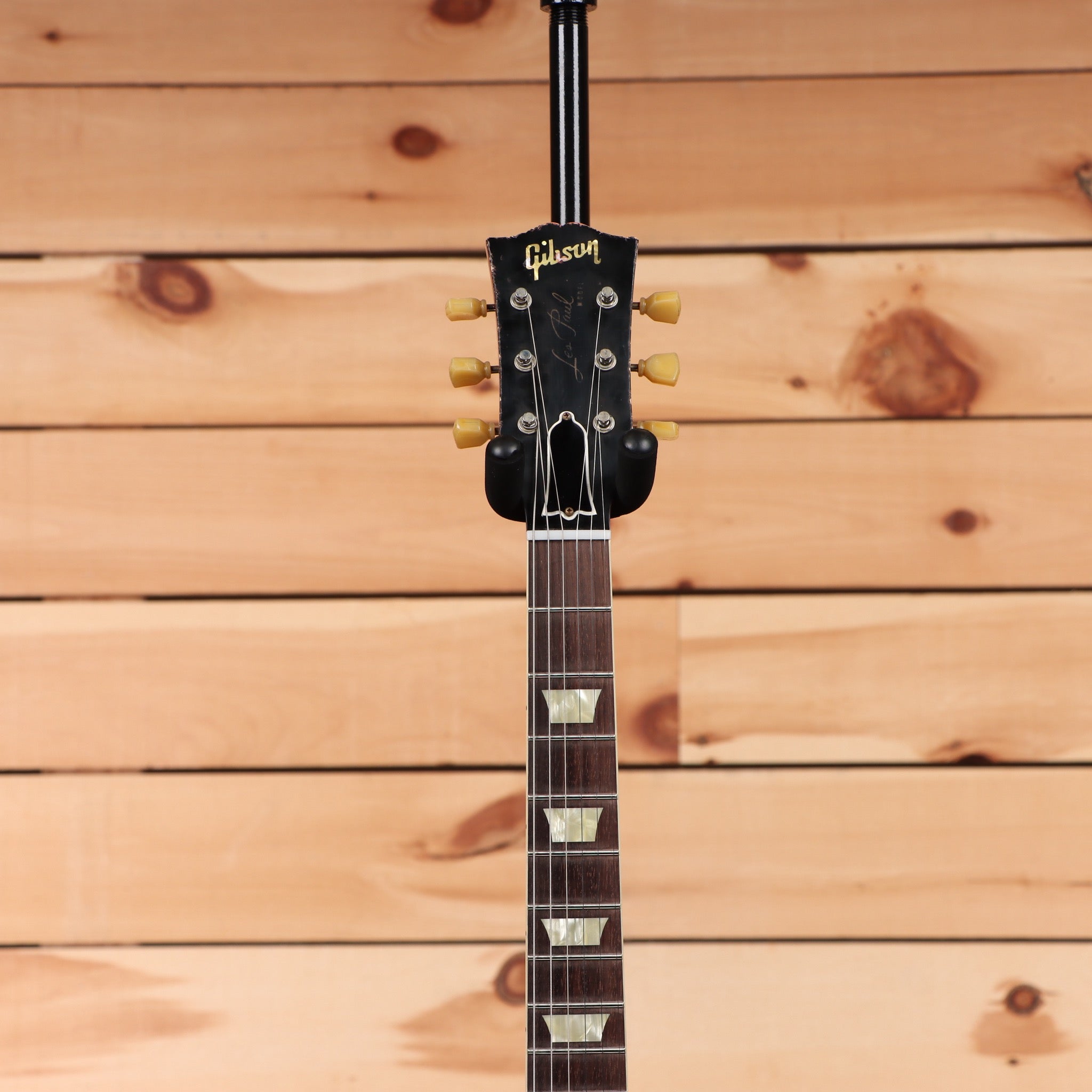 Gibson 1959 Les Paul Standard Reissue electric guitar Murphy Aged Tri-Burst with gold tuning machines and rosewood fretboard