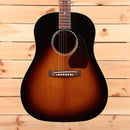 Gibson 1942 Banner J-45 light-aged dreadnought acoustic guitar vintage sunburst with rosewood fretboard