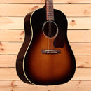Gibson J-45 dreadnought acoustic guitar light aged vintage sunburst with cream binding