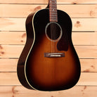 Gibson J-45 dreadnought acoustic guitar light aged vintage sunburst with cream binding