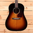 Gibson J-45 dreadnought acoustic guitar light aged vintage sunburst with rosewood fretboard