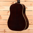 Gibson 1942 Banner J-45 light-aged dreadnought acoustic guitar vintage sunburst with cream binding