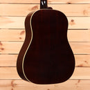 Gibson 1942 Banner J-45 light aged dreadnought acoustic guitar vintage sunburst with cream binding