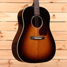 Gibson 1942 Banner J-45 light-aged dreadnought acoustic guitar vintage sunburst with cream binding