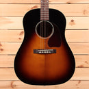 Gibson 1942 Banner J-45 light-aged dreadnought acoustic guitar vintage sunburst with rosewood fretboard