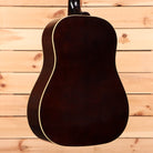Gibson J-45 acoustic dreadnought guitar light aged vintage sunburst with cream binding