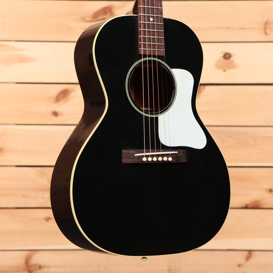 Gibson 1933 L-00 acoustic guitar light aged ebony finish with white pickguard