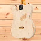 Fender Custom Shop Limited 1958 Telecaster electric guitar aged white blonde with heavy relic finish