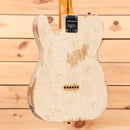 Fender Custom Shop Limited 1958 Telecaster electric guitar Heavy Relic Aged White Blonde with single-coil pickups