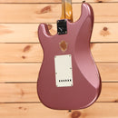 Fender Custom Shop Limited Tomatillo Stratocaster electric guitar Super Faded Aged Burgundy Mist Metallic relic finish with white pickguard