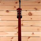 Eastman T186MX classic electric guitar dark red finish with maple neck and vintage-style tuners