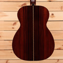 Pre-owned Gallagher GA72 acoustic guitar natural finish with inlaid rosewood center stripe