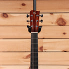 Gallagher GA72 acoustic guitar natural finish pre-owned with black headstock and chrome tuners