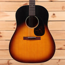 Martin DSS17 Whiskey Sunset Burst dreadnought acoustic guitar with dark tortoiseshell pickguard