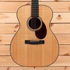 Huss and Dalton Tom Custom natural acoustic guitar with mahogany back and sides