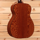 Huss and Dalton Tom Custom acoustic guitar natural finish with figured wood back and sides