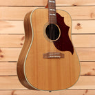 Gibson Hummingbird Studio pre-owned acoustic guitar walnut natural dreadnought with burgundy pickguard