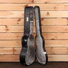 Eastman E20P natural pre-owned acoustic guitar with grey felt interior case