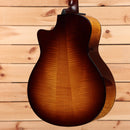Taylor 416ce Grand Concert acoustic-electric guitar Tobacco Sunburst with Big Leaf Maple back and sides