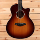 Taylor 416ce Grand Auditorium acoustic-electric guitar Tobacco Sunburst big leaf maple with venetian cutaway