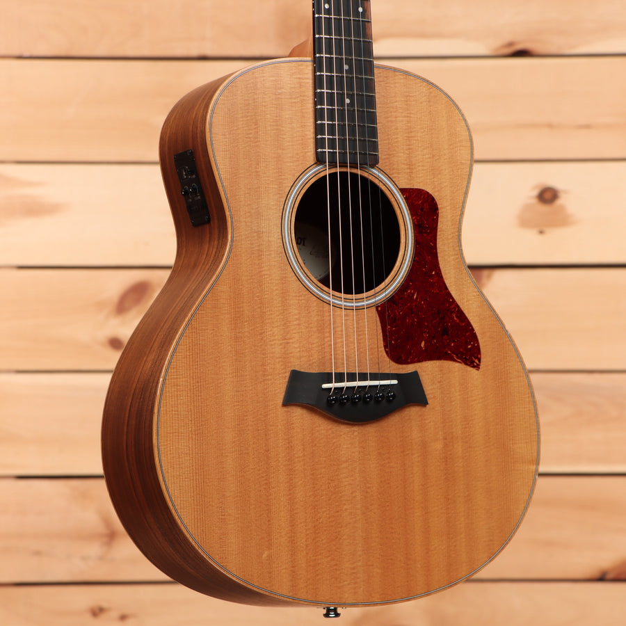Taylor GS Mini-e Rosewood acoustic-electric guitar Natural finish with burgundy pickguard