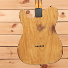 Fender Custom Shop Limited David Brown Masterbuilt 1951 Cunife Telecaster electric guitar aged natural with single-coil pickups