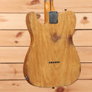 Fender Custom Shop Limited David Brown Masterbuilt 1951 Cunife Telecaster electric guitar aged natural with single-coil pickups