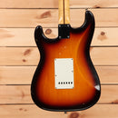 Fender Custom Shop Kyle McMillin Masterbuilt 1958 Stratocaster electric guitar Faded Aged Chocolate 3-Tone Sunburst with single-coil pickups