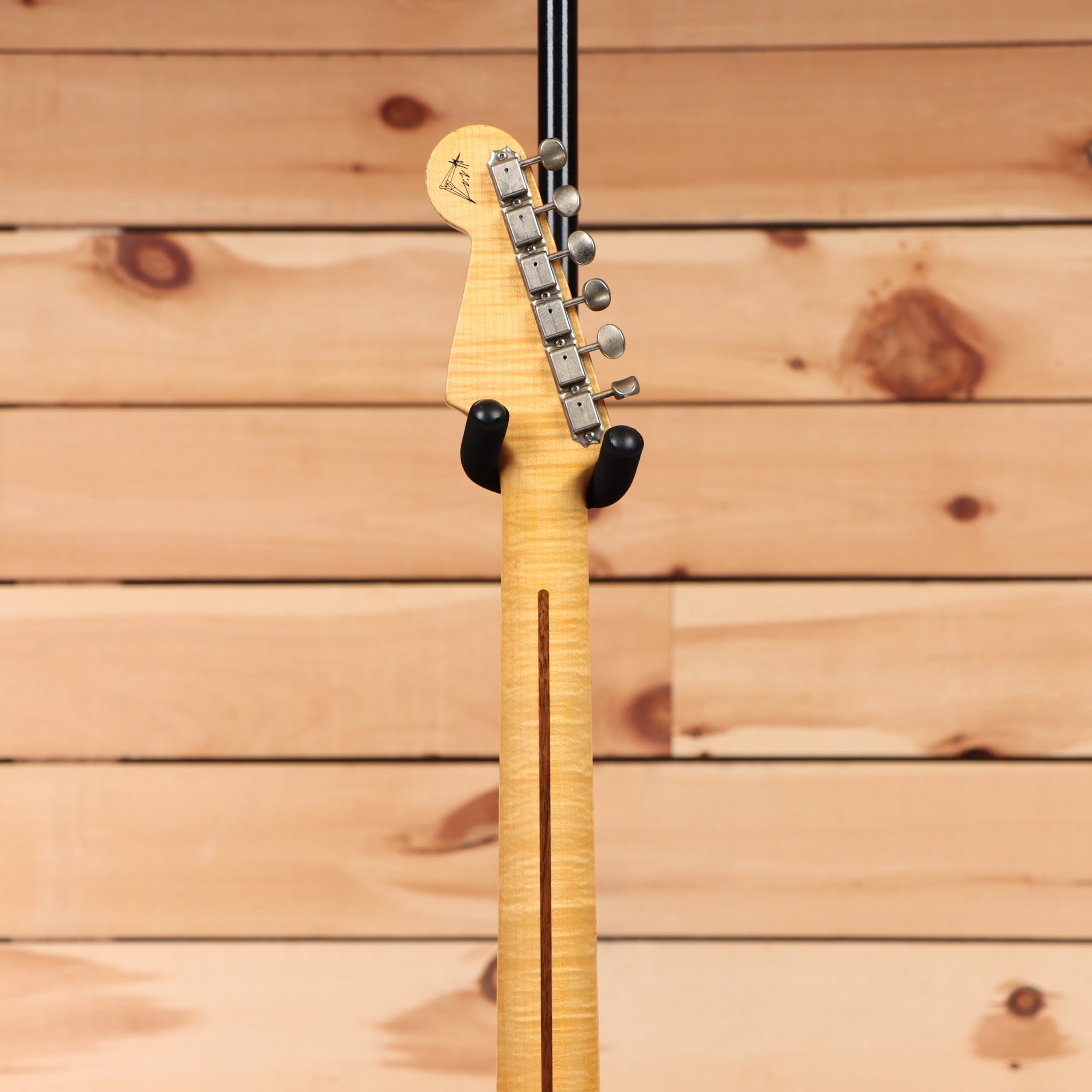 Fender Custom Shop Limited Kyle McMillin Masterbuilt 1958 Stratocaster Relic electric guitar Faded Aged Chocolate 3-Tone Sunburst with maple neck