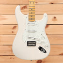 Fender Custom Shop 1955 Custom Stratocaster electric guitar Aged White Blonde with maple neck and three single-coil pickups