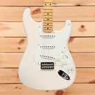 Fender Custom Shop 1955 Custom Stratocaster electric guitar Aged White Blonde with maple neck and three single-coil pickups