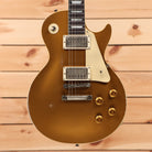Gibson 1957 Les Paul Ultra Heavy Aged electric guitar double gold finish with dual humbuckers and gold hardware