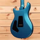 Paul Reed Smith Custom 24 electric guitar satin light blue metallic with dual humbuckers