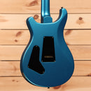 Paul Reed Smith Custom 24 electric guitar satin light blue metallic with dual humbucker pickups