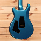 Paul Reed Smith Custom 24 electric guitar satin light blue metallic with dual humbucker pickups
