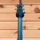 Paul Reed Smith Custom 24 electric guitar satin light blue metallic with chrome tuning machines