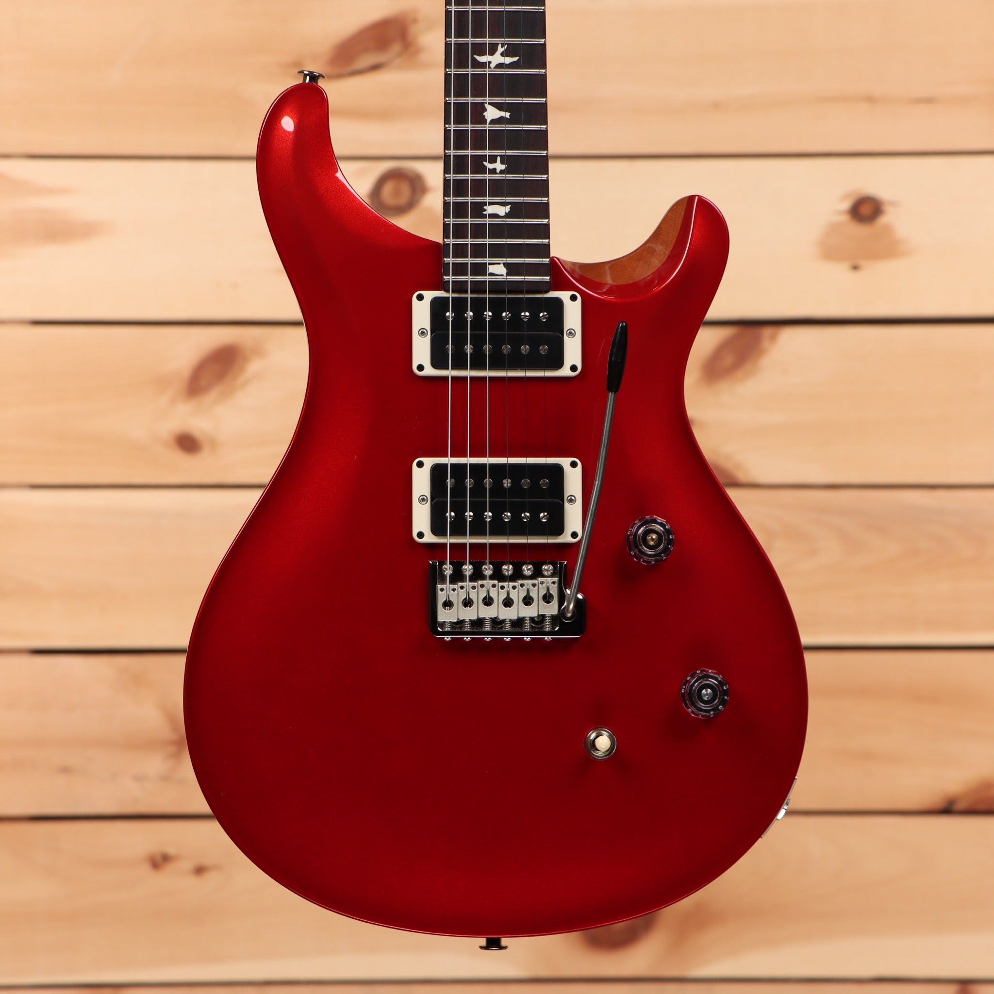Paul Reed Smith CE 24 electric guitar Terracotta Metallic dual humbucker pickups