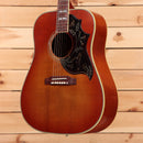 Gibson 1960 Hummingbird light aged heritage cherry sunburst acoustic guitar with floral pickguard inlay