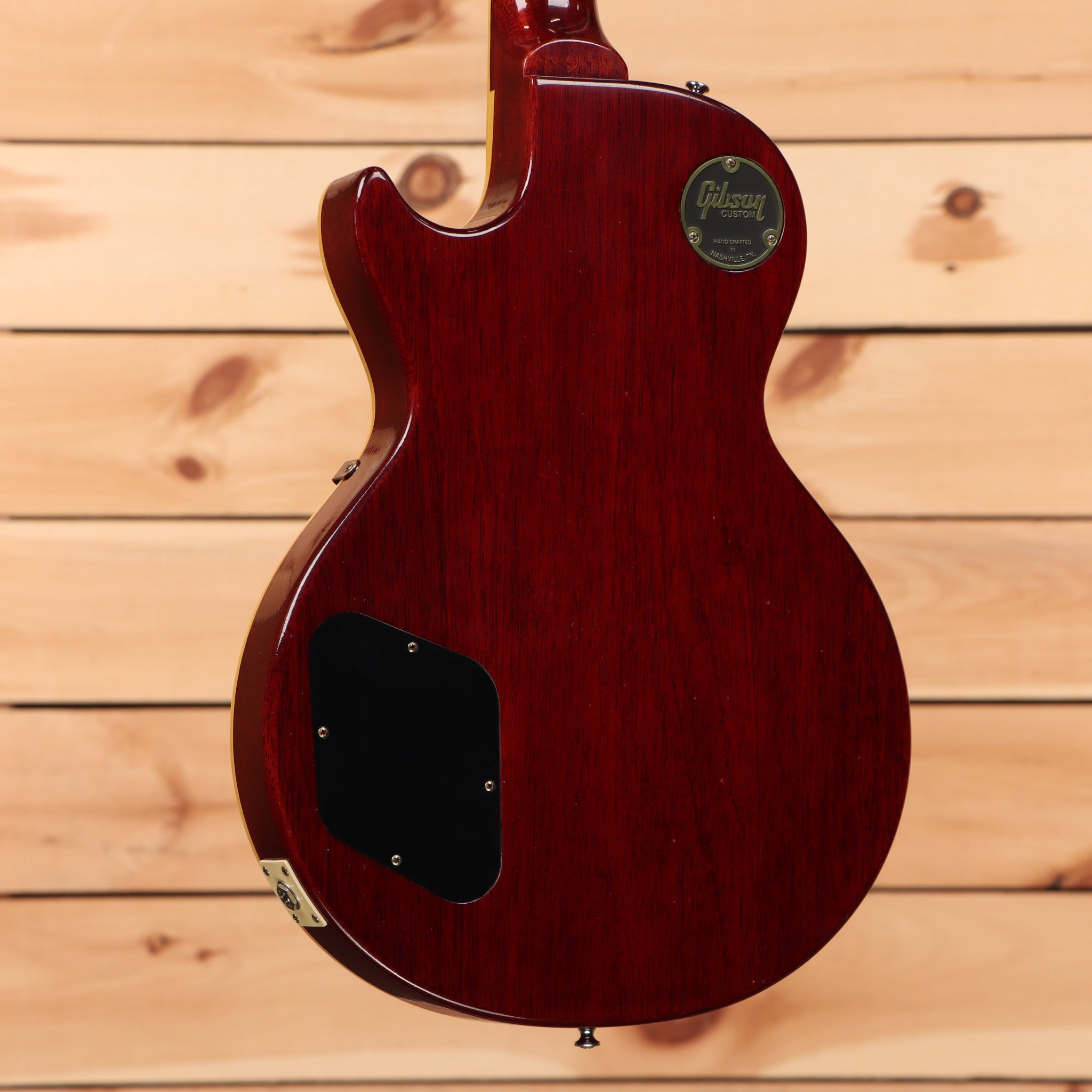 Gibson 1958 Les Paul Standard Reissue Ultra-Light Aged electric guitar Washed Cherry Sunburst with dual humbuckers