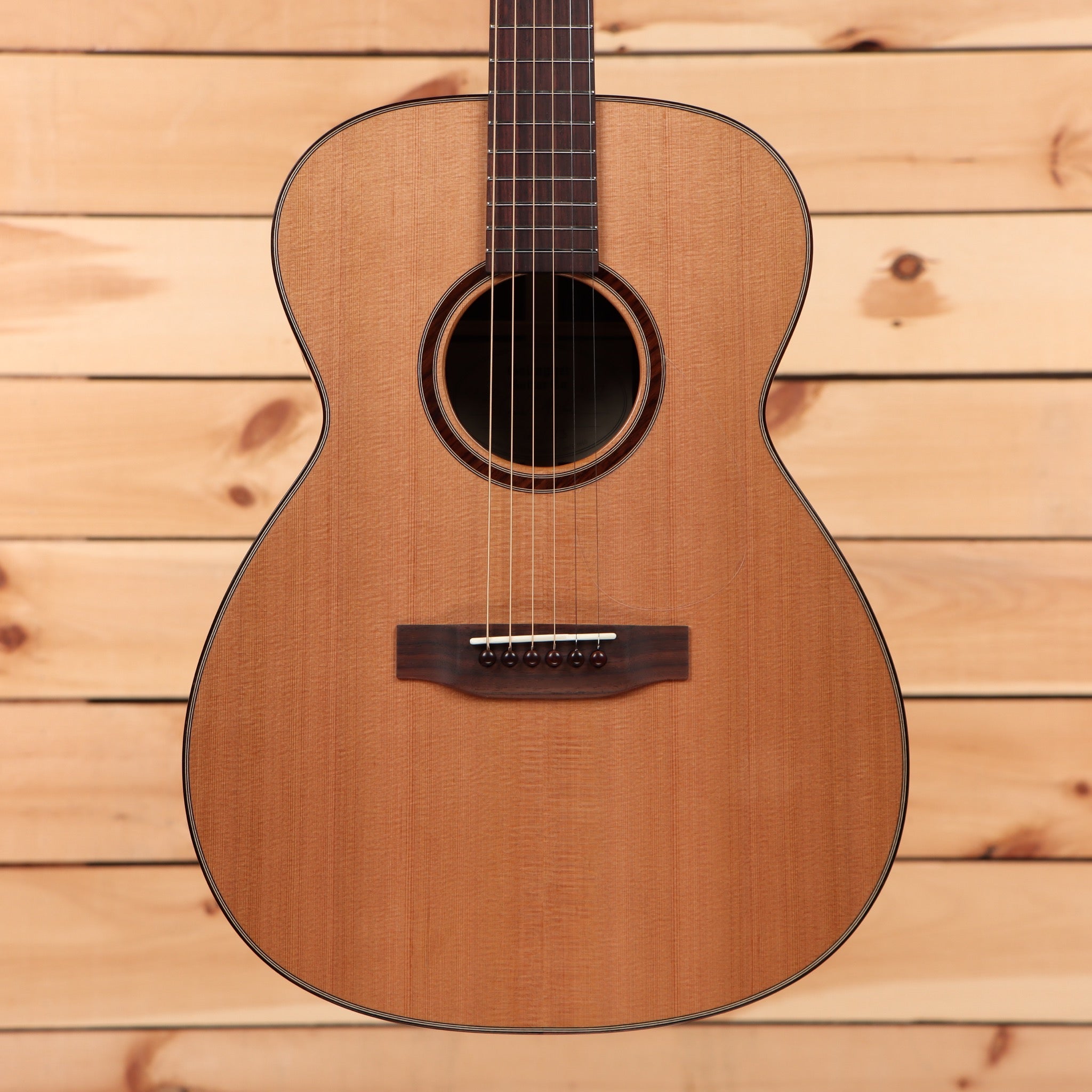 Gallagher GA60 acoustic guitar natural finish with rosewood bridge and fretboard