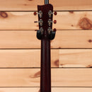 Gallagher GA60 dreadnought acoustic guitar natural finish with ornate tuning machines