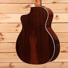Pre-owned Taylor 214ce Deluxe acoustic guitar natural finish with venetian cutaway